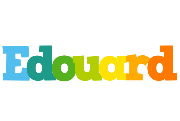 Edouard rainbows logo