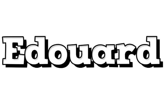 Edouard snowing logo