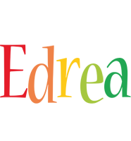 Edrea birthday logo