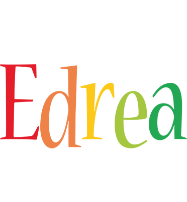 Edrea birthday logo