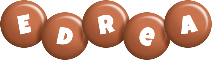 Edrea candy-brown logo