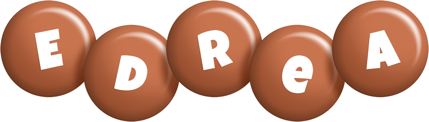 Edrea candy-brown logo