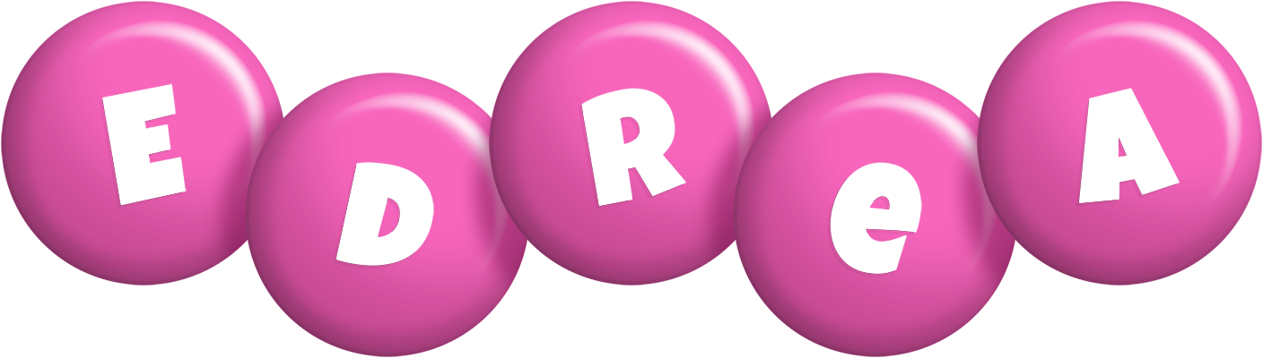 Edrea candy-pink logo