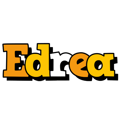 Edrea cartoon logo