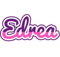 Edrea cheerful logo