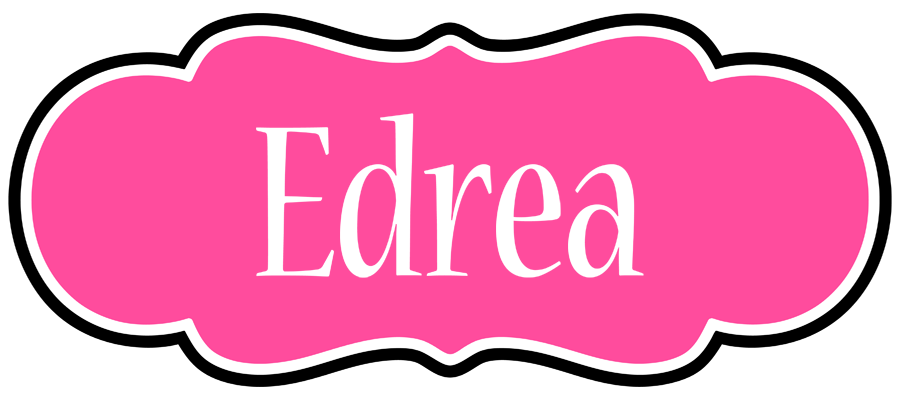 Edrea invitation logo