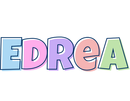 Edrea pastel logo