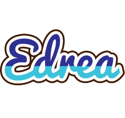 Edrea raining logo