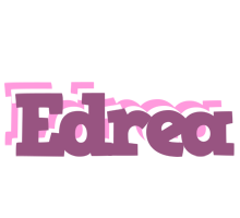 Edrea relaxing logo