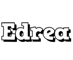 Edrea snowing logo