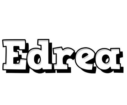 Edrea snowing logo