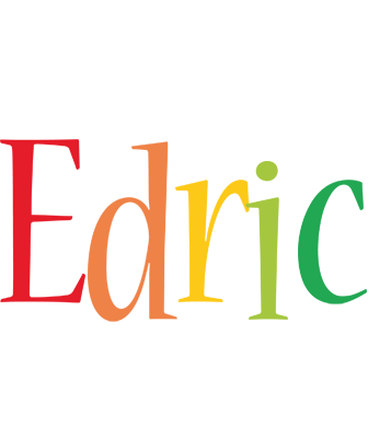 Edric birthday logo