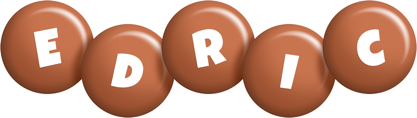 Edric candy-brown logo
