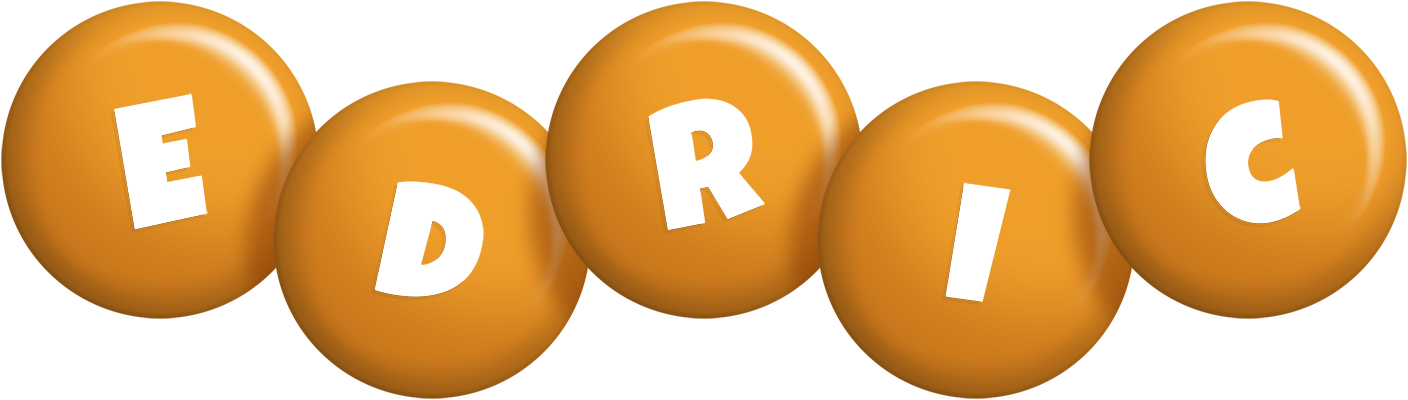 Edric candy-orange logo