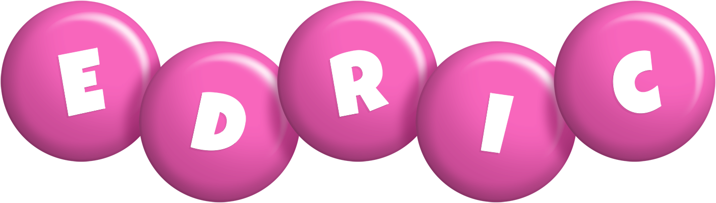 Edric candy-pink logo
