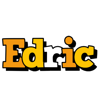 Edric cartoon logo