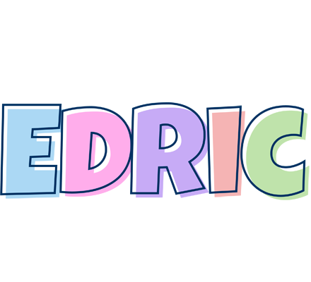 Edric pastel logo