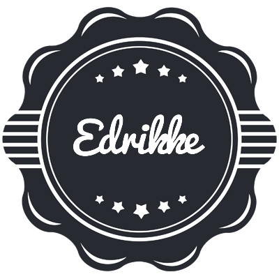 Edrikke badge logo