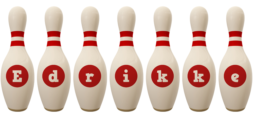 Edrikke bowling-pin logo