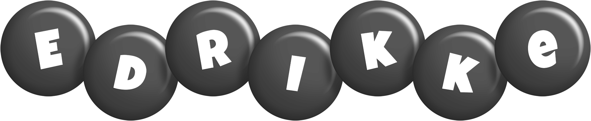 Edrikke candy-black logo
