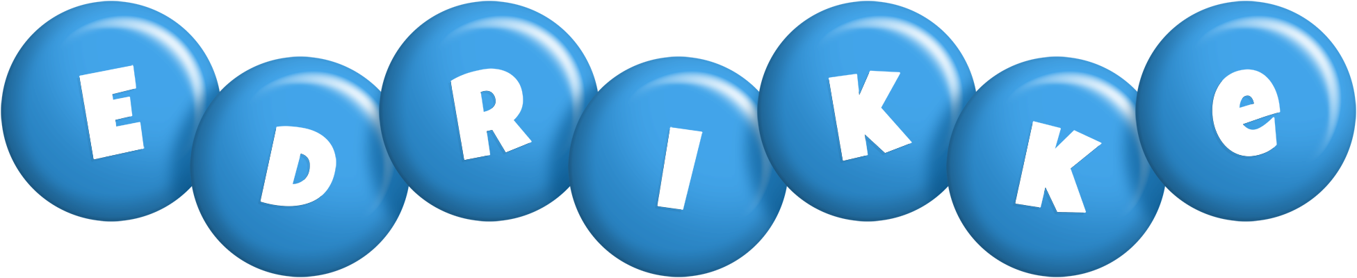 Edrikke candy-blue logo