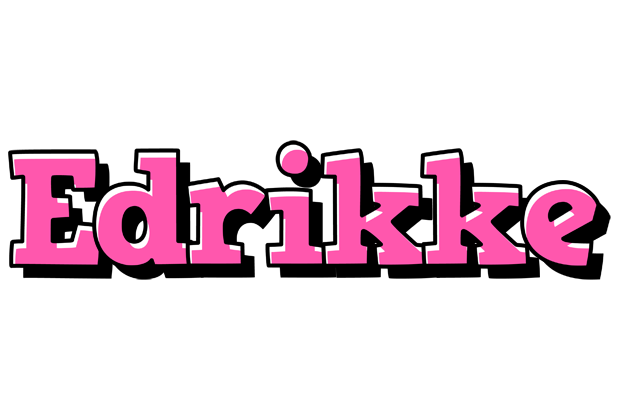 Edrikke girlish logo