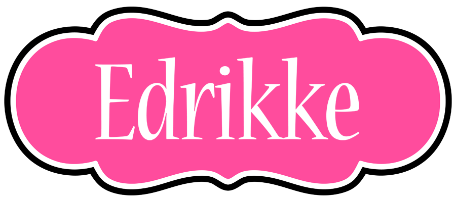 Edrikke invitation logo