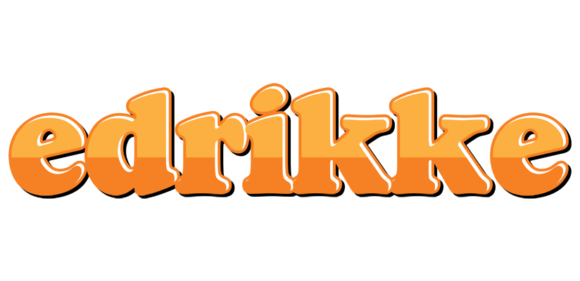 Edrikke orange logo