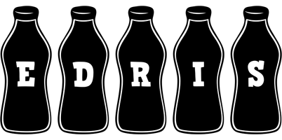 Edris bottle logo