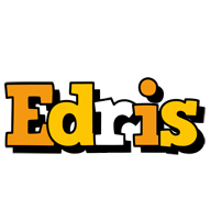 Edris cartoon logo