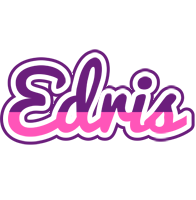 Edris cheerful logo