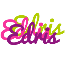 Edris flowers logo