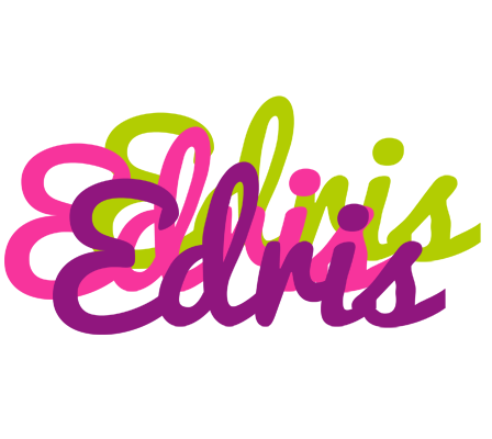 Edris flowers logo