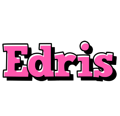 Edris girlish logo
