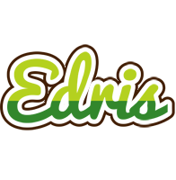 Edris golfing logo