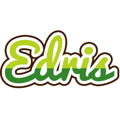 Edris golfing logo