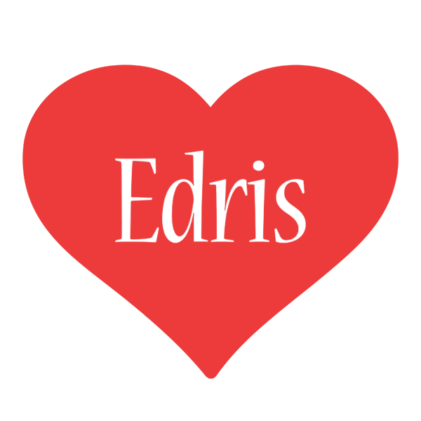 Edris love logo