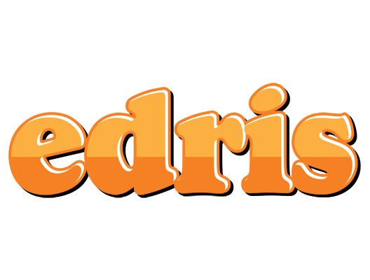 Edris orange logo