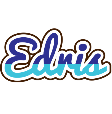 Edris raining logo