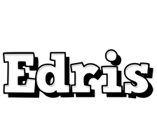 Edris snowing logo