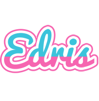 Edris woman logo