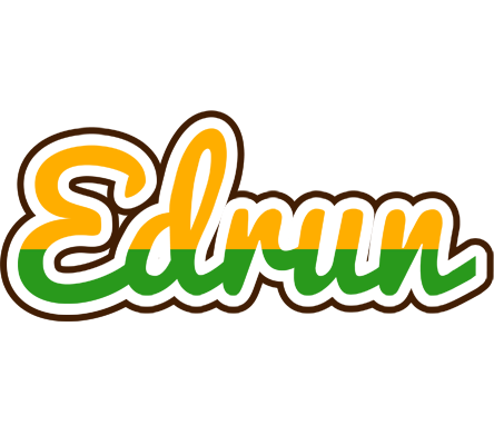 Edrun banana logo