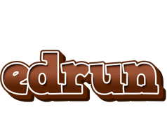 Edrun brownie logo