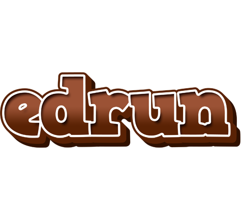 Edrun brownie logo