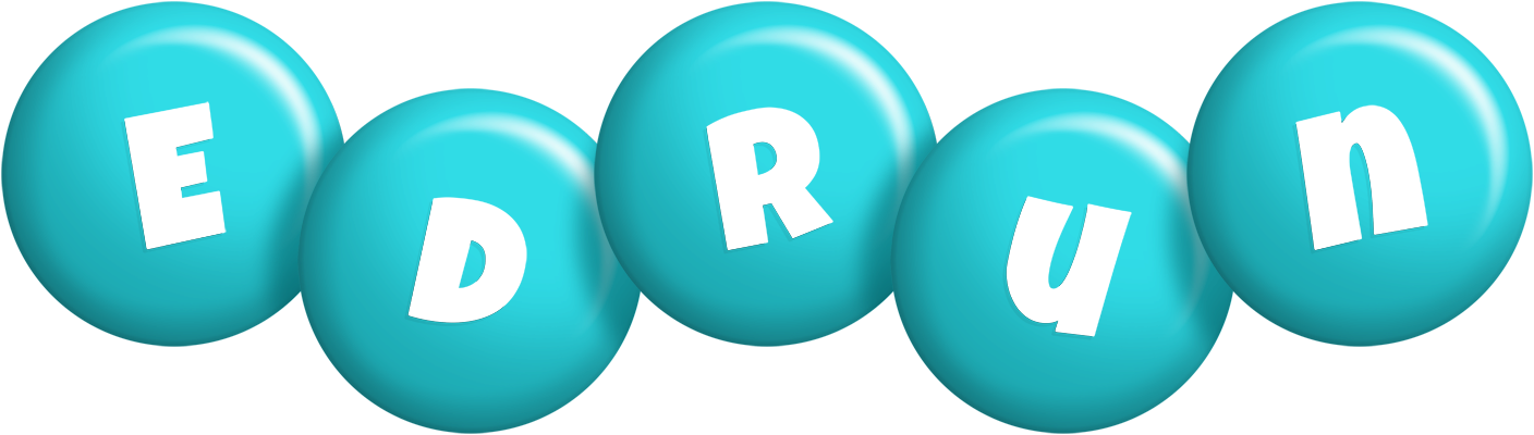Edrun candy-azur logo