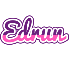 Edrun cheerful logo