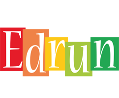 Edrun colors logo