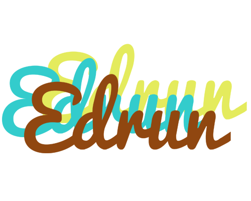 Edrun cupcake logo