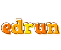 Edrun desert logo