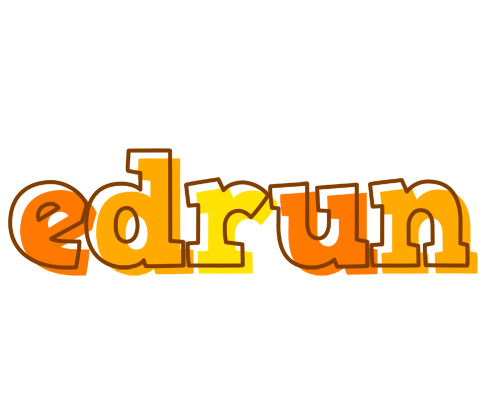 Edrun desert logo